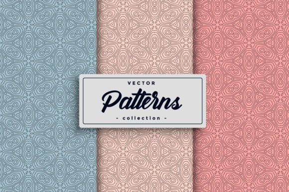 Download Seamless Textile Pattern Vector - Tile Collection