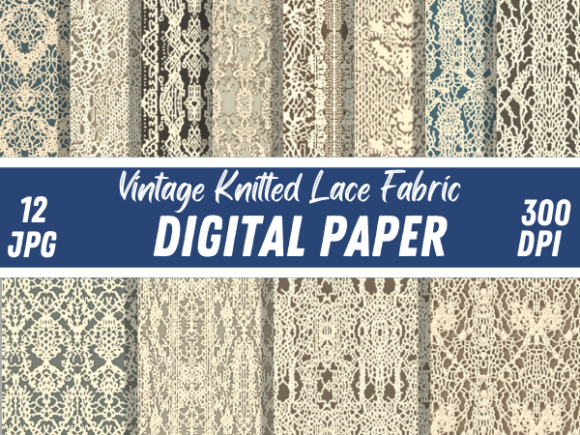 Download Knitted Lace Fabric Textile Pattern Pape - Tile Collection
