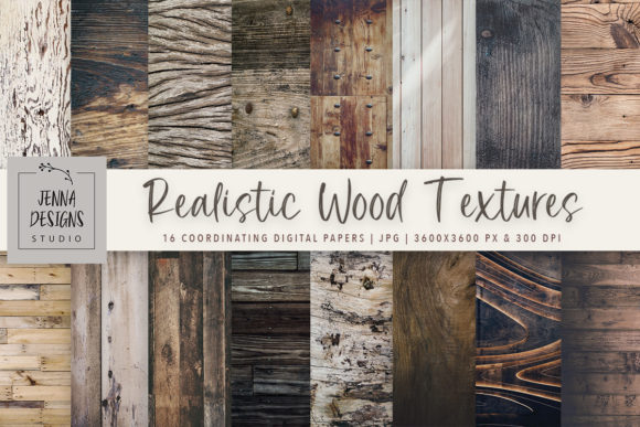 Download Realistic Wood Textures Backgrounds Pack - Realistic wood Collection