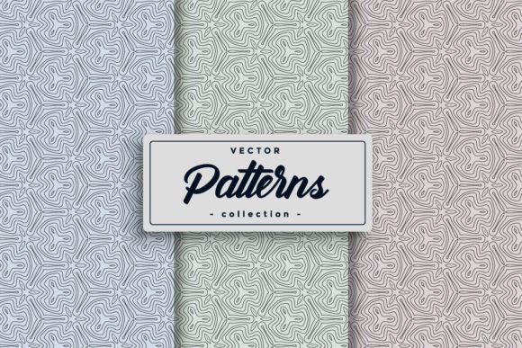 Download Seamless Textile Pattern Set - Tile Collection