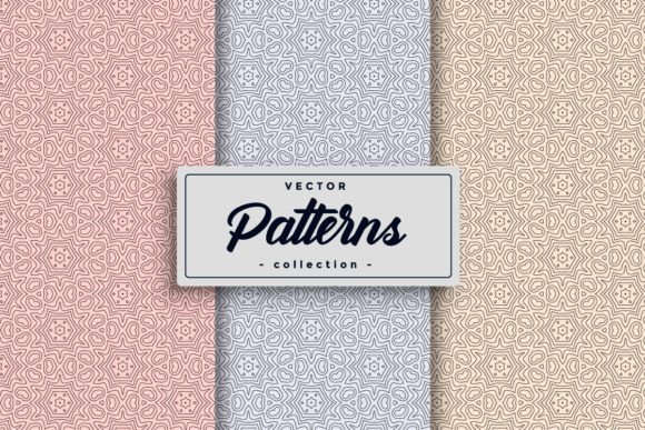Download Seamless Textile Pattern Vector - Tile Collection