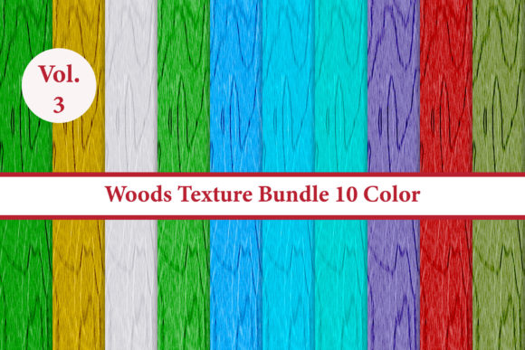 Download Wood Grain Textures 10 Color Vol.3 - Wood grain Collection