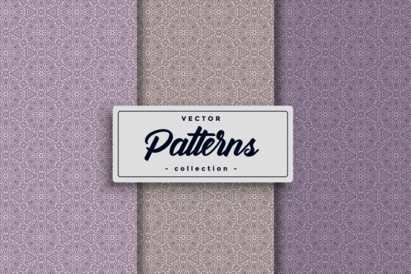 Download Seamless Textile Pattern Vector - Tile Collection